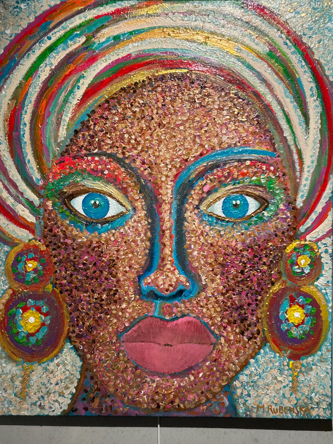 🎨 AFRICAN WOMAN – Marc Rubenska