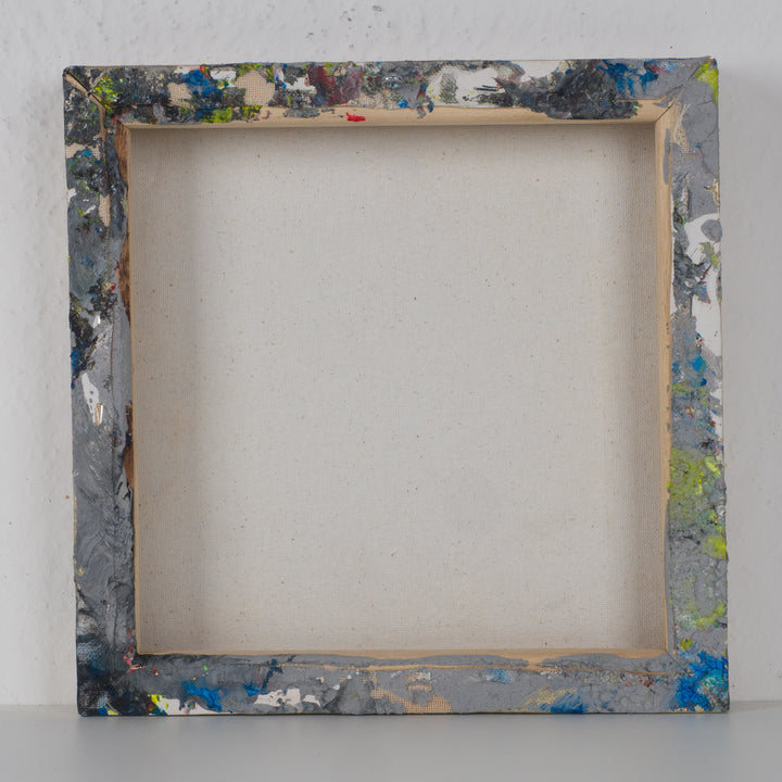 Jos Spinhoven – 'Another Universe' (2019) – acrylic on canvas – 29 x 28.5 x 3.5 cm