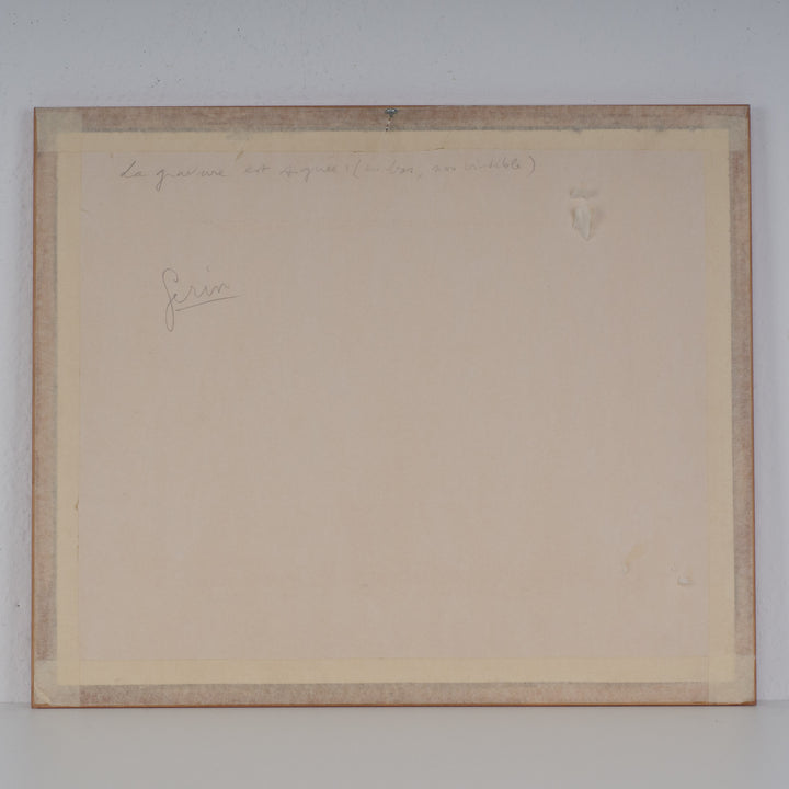 Abstract mixed media by Francis Gérin