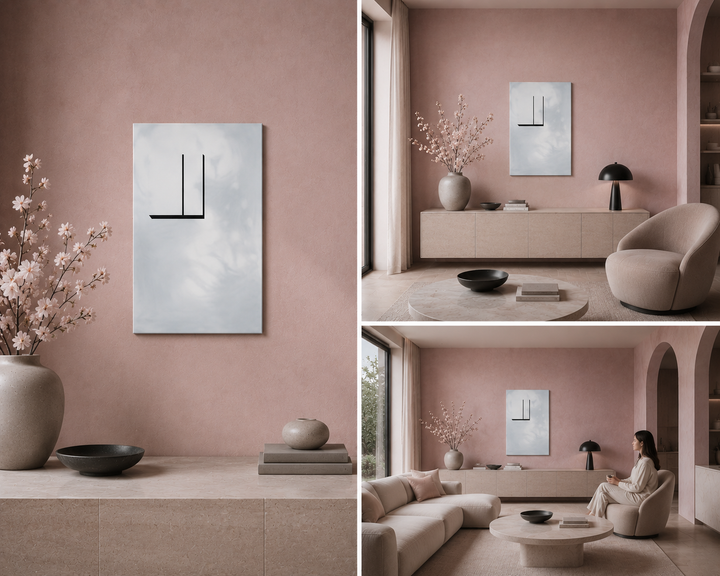 Schilderij – “Architectural Silence – 10” – Monique Coppieters / 50,5 x 70,5 cm