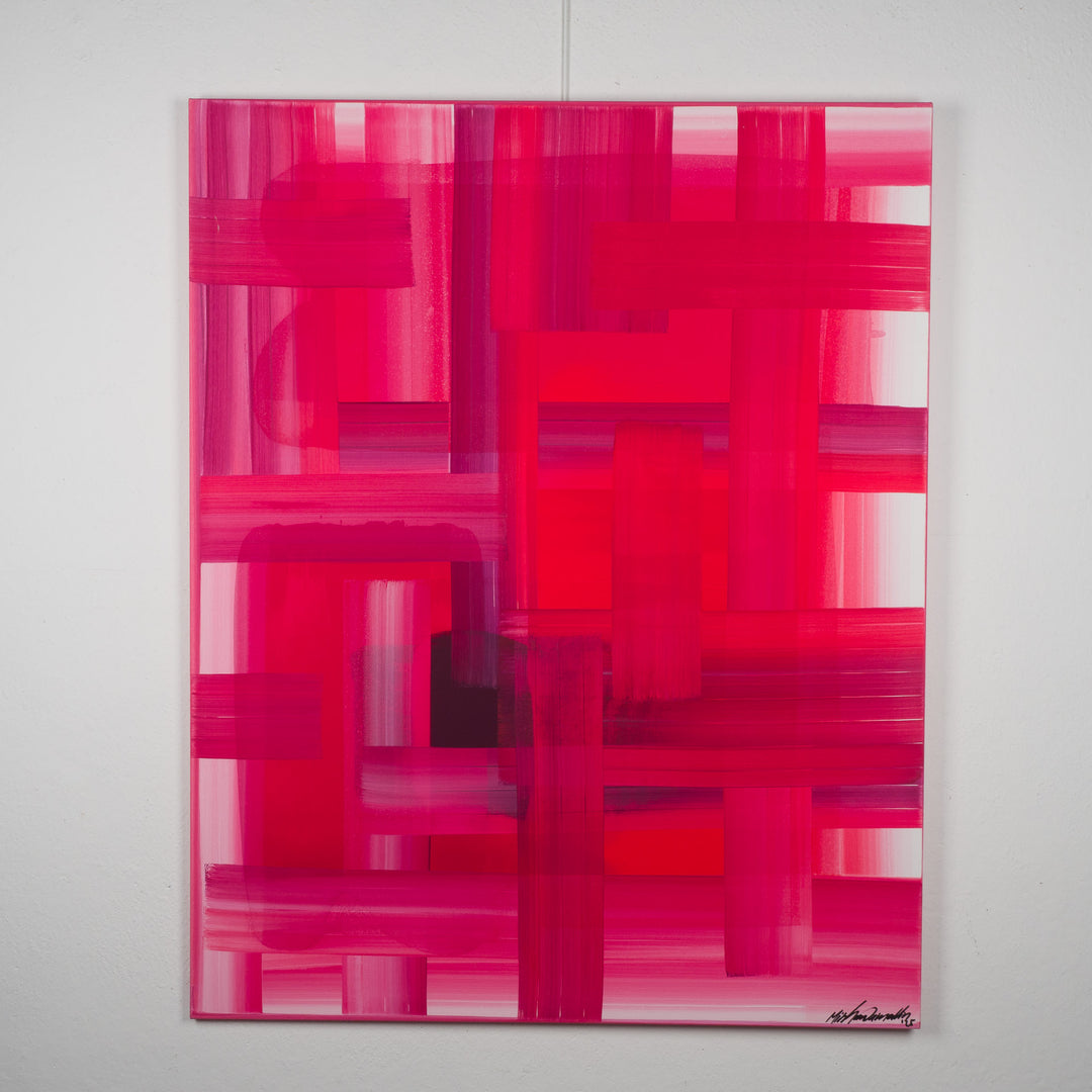 Spraypaint Library – Parscha Mirghawameddin 119,5 x 149 x 2 cm