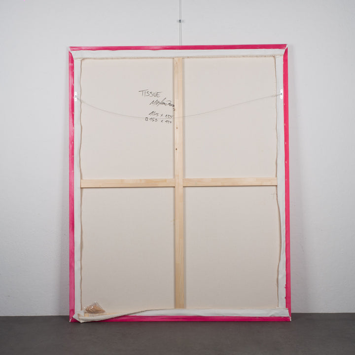 Spraypaint Library – Parscha Mirghawameddin 119,5 x 149 x 2 cm