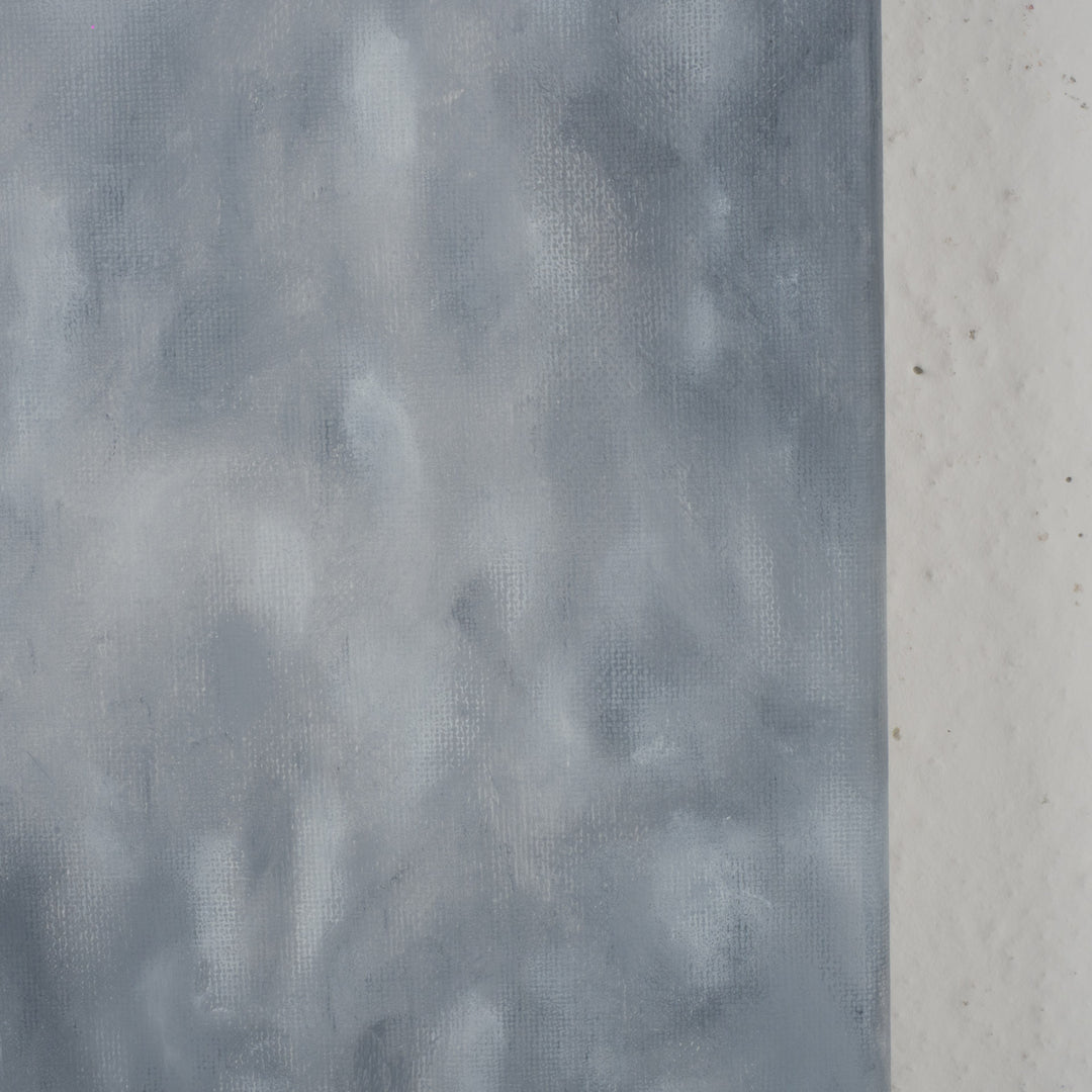 Schilderij “Architectural Silence nr. 12” – Vervagende grenzen tussen binnen en buiten | Monique Coppieters