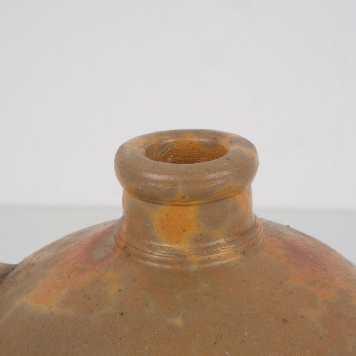 Oude keramische kruik met oor – 14,5 x 11 x 17,5 cm