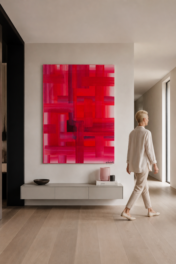 Spraypaint Library – Parscha Mirghawameddin 119,5 x 149 x 2 cm