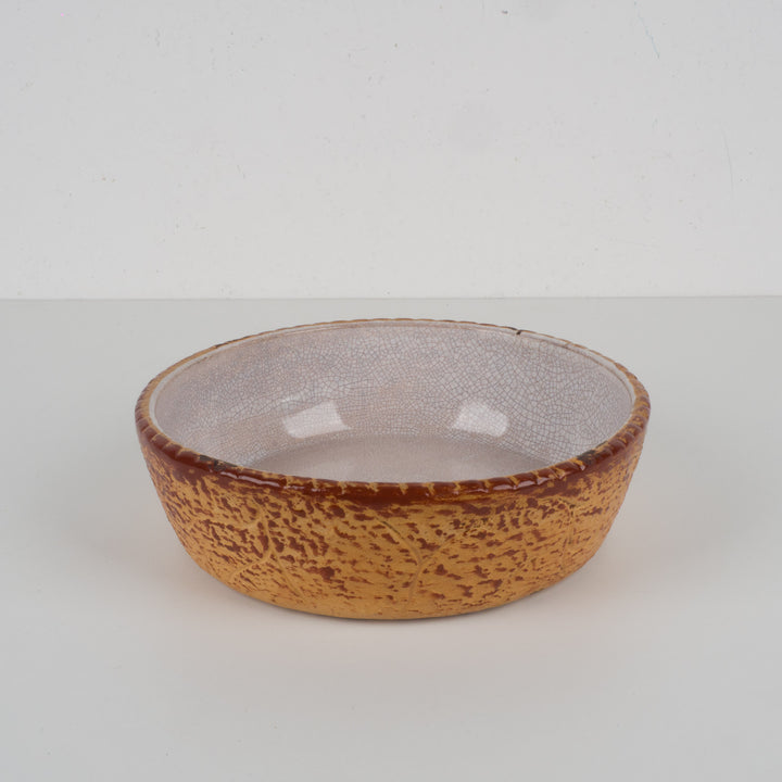 1930s Tellurite No. 5 – Cast Iron Decorative and Utility Bowl (Belgium)