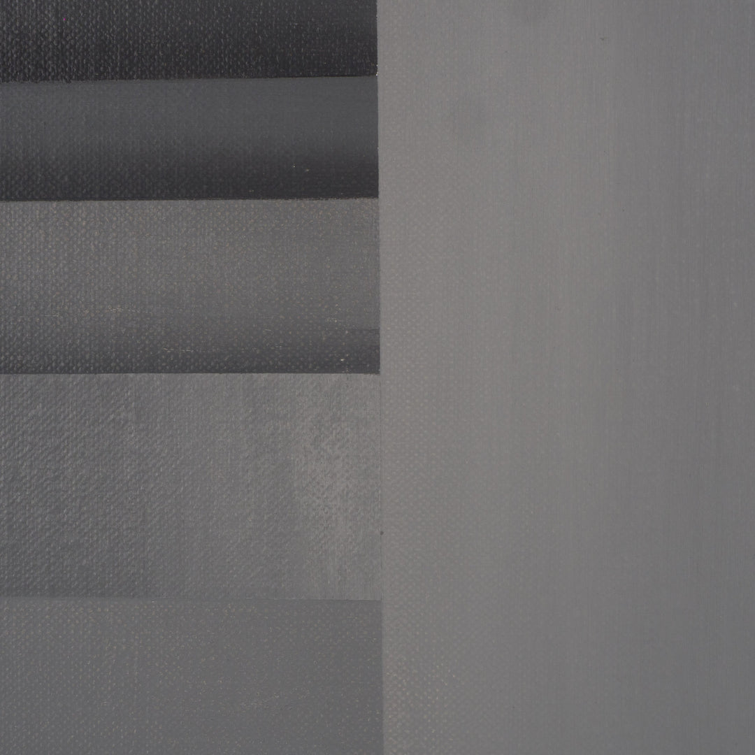 Schilderij 'Opwaartse stilte – 70,5x50,5cm - een verstilde weg naar licht en diepte' door Monique Coppieters