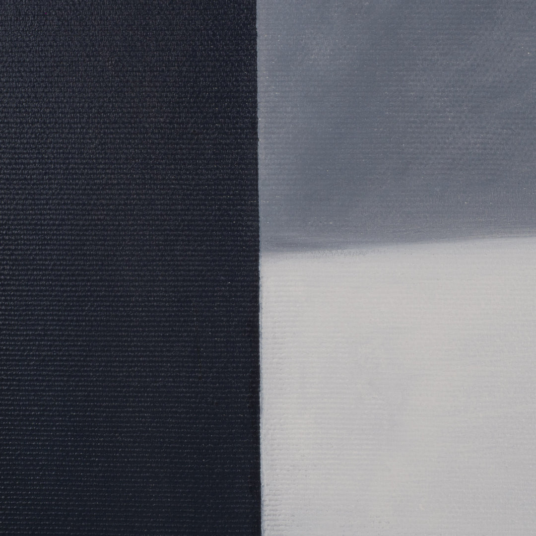 Schilderij 'Het eerste licht – een verstilde ruimte van richting en reflectie' door Monique Coppieters / 70,5 x 50,5 cm