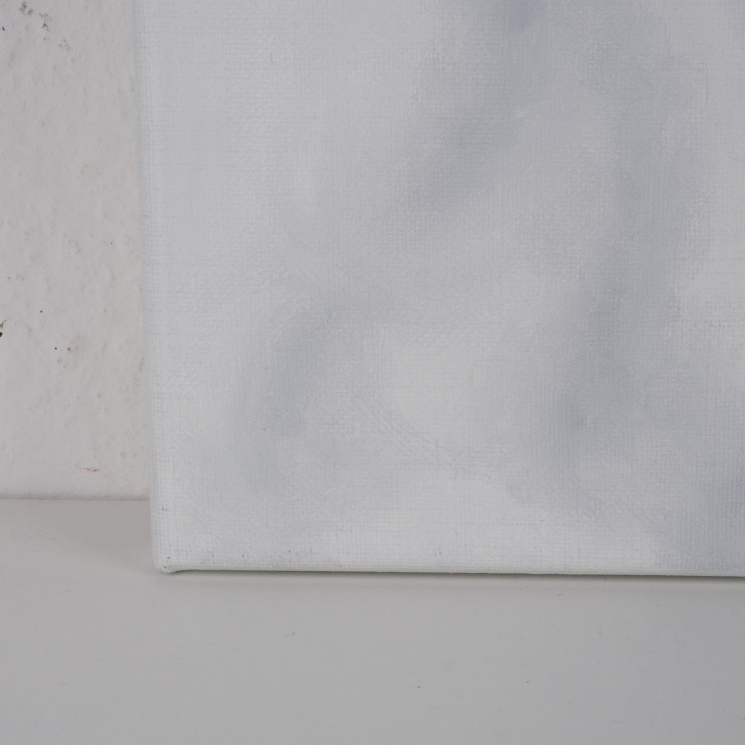 Schilderij “Architectural Silence nr. 12” – Vervagende grenzen tussen binnen en buiten | Monique Coppieters