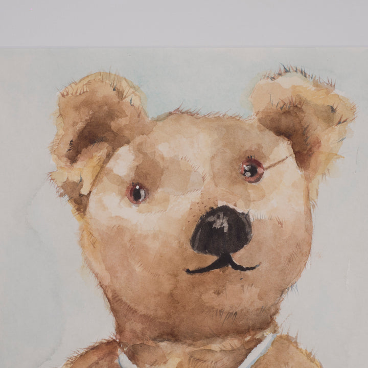 Super beautiful watercolor of a bear