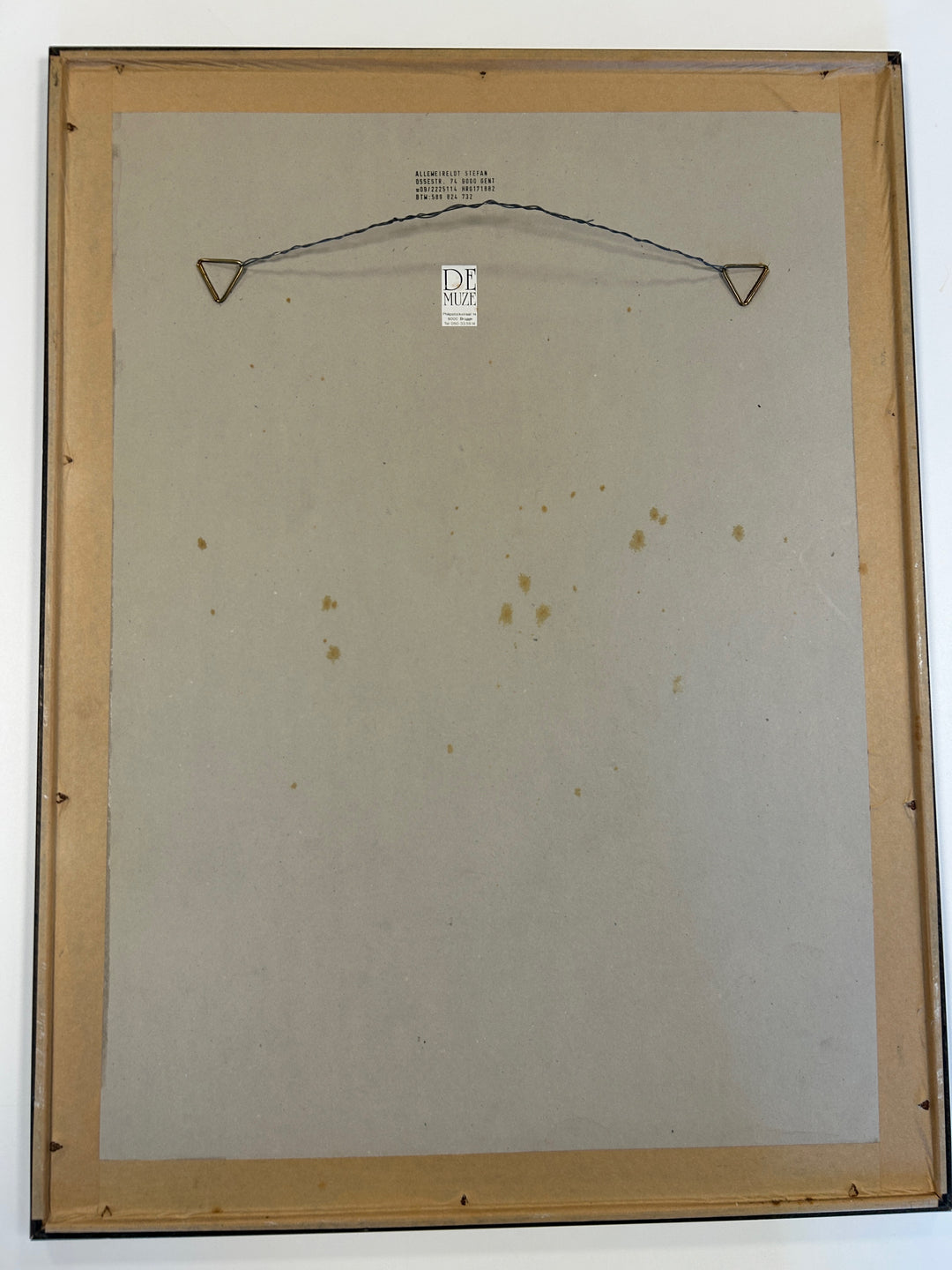 Guido Molinari –  seriegrafie “Tendenza” – 1993 – nr. 13/80 – 49 x 65 x 1,5 cm