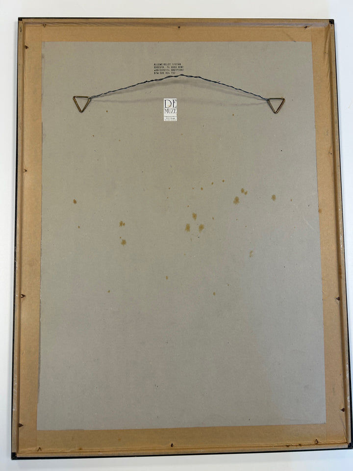 Guido Molinari –  seriegrafie “Tendenza” – 1993 – nr. 13/80 – 49 x 65 x 1,5 cm