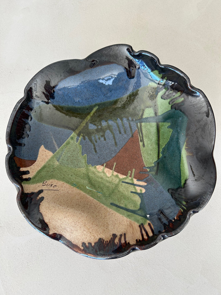 Thomas Buxo Design Schaal Gesigneerd / 30x30x8,5cm