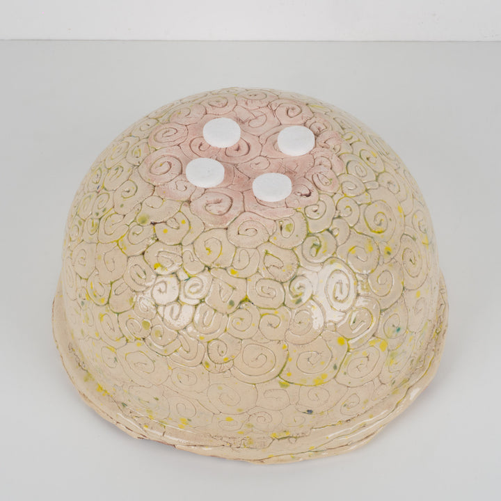 Handgemaakte keramische schaal – Kelly Blontrock /  30 x 30 x 15,5 cm