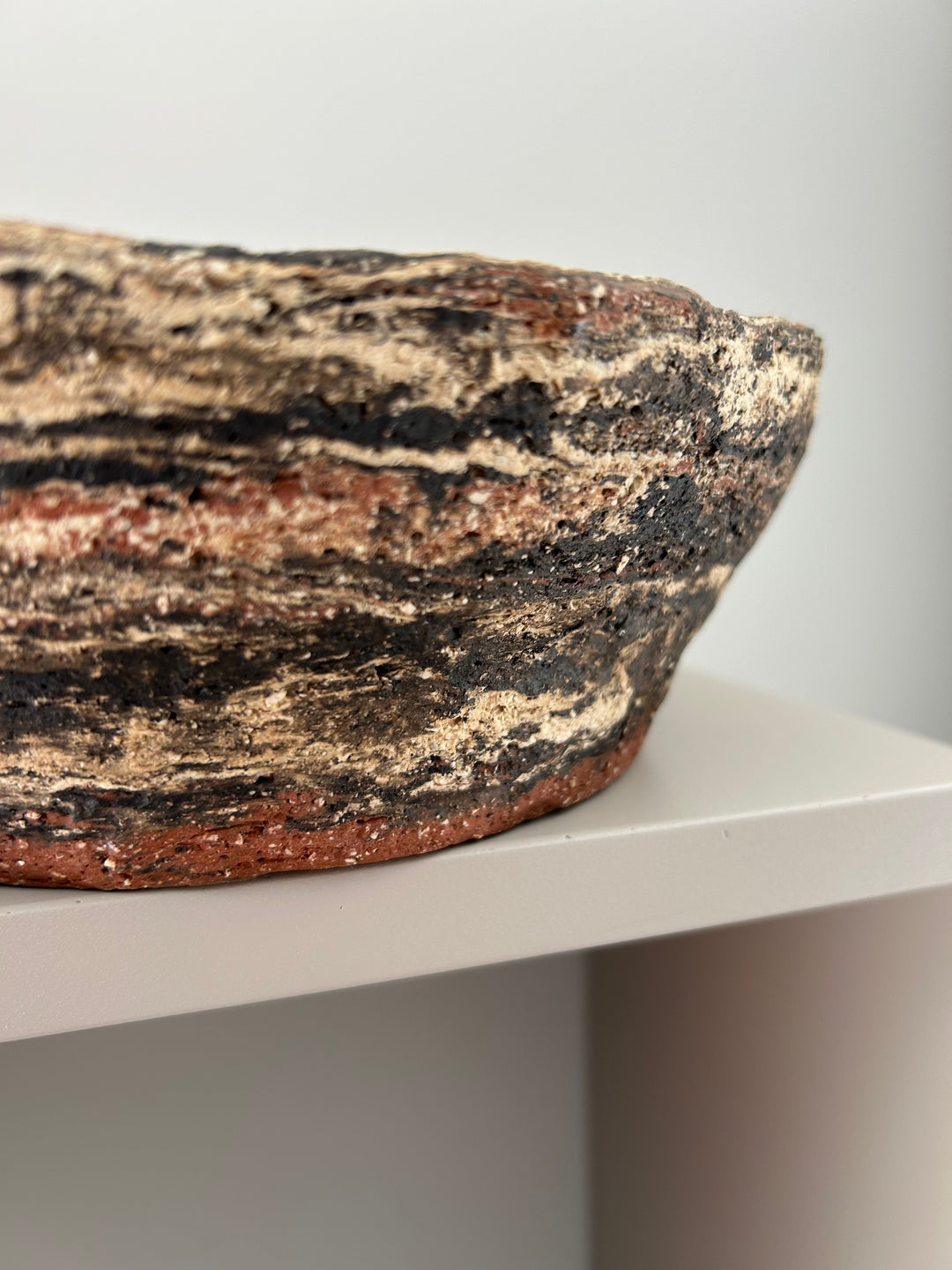 Handgemaakte Keramische Schaal Berenice (2011) / 24x24,5x8 cm