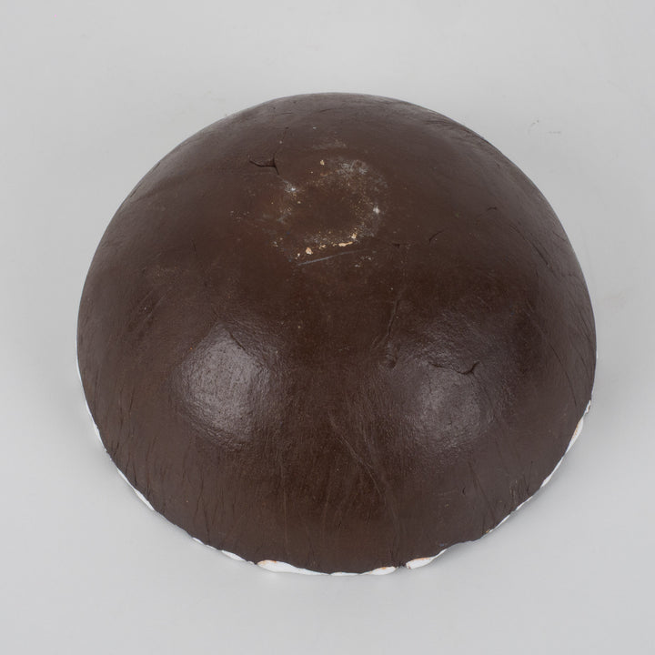 Vintage keramisch schaaltje – Fat Lava stijl – 16,5 x 16,5 x 8 cm