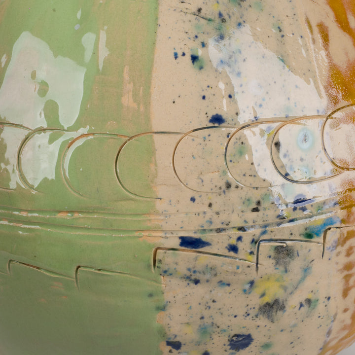 Handgemaakte kleurrijke keramische vaas – Dwayne