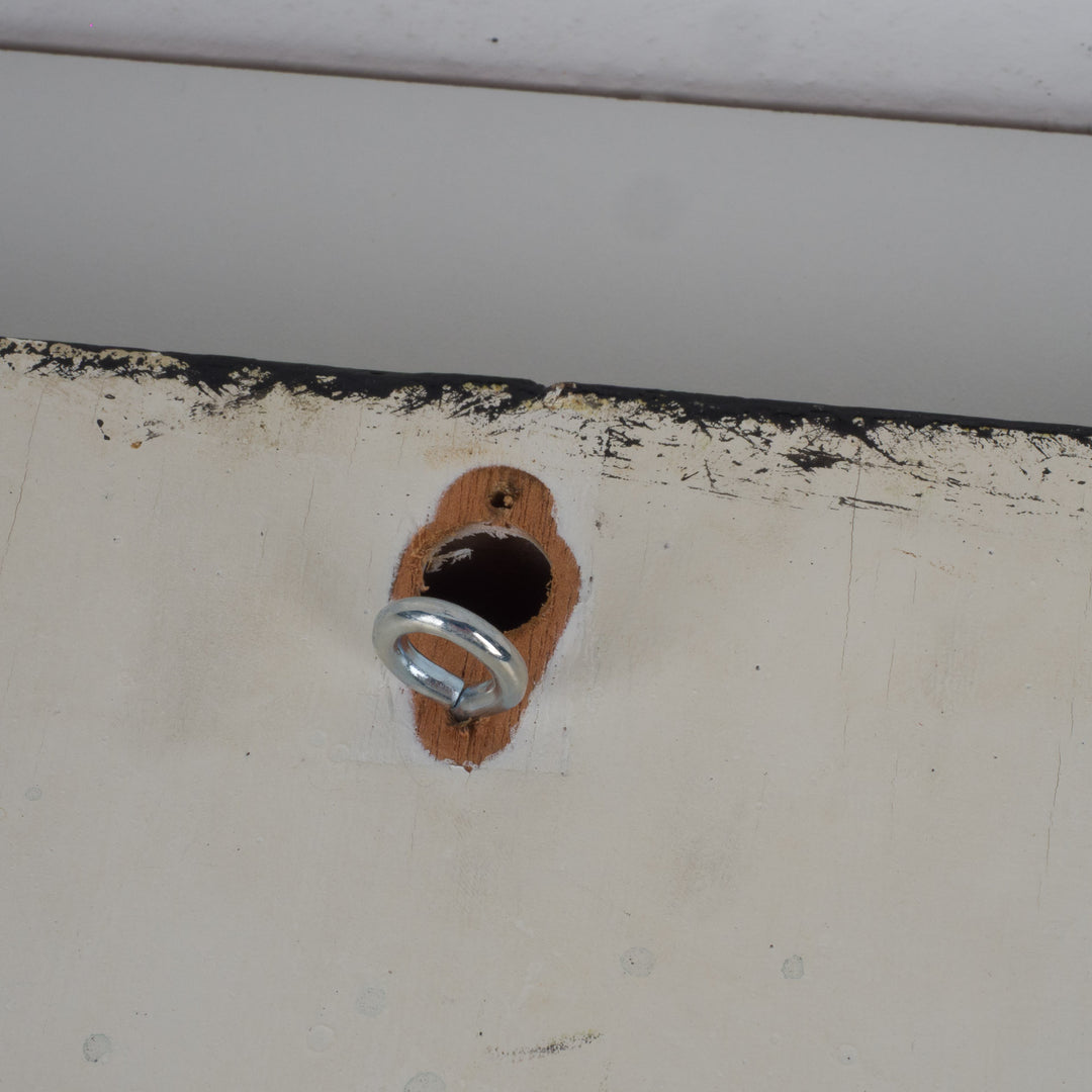 Colorful square Arabic mirror – painted and decorated