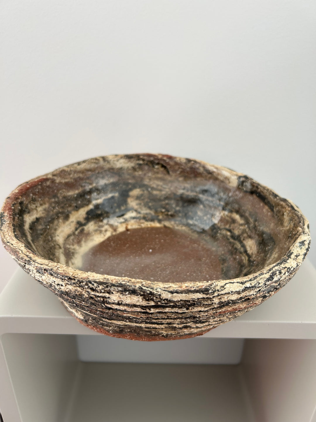 Handgemaakte Keramische Schaal Berenice (2011) / 24x24,5x8 cm