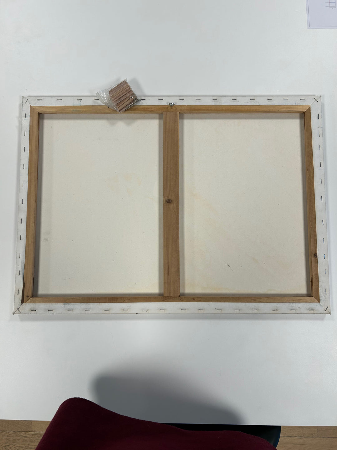 Schilderij 'Gouden Stilte' door A. Peters