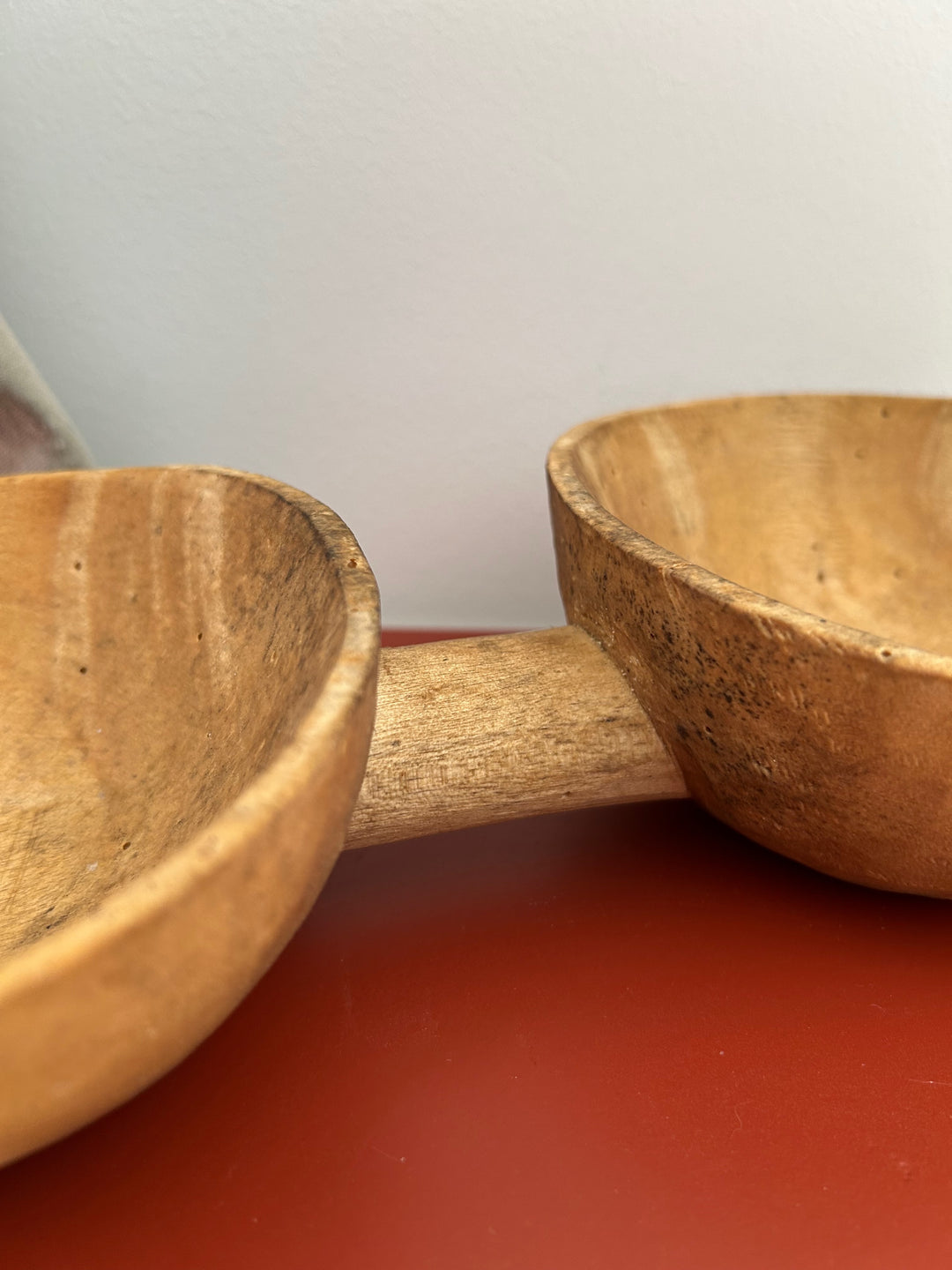 Twee zielen, één verhaal – Afrikaans dubbel houten schaaltje