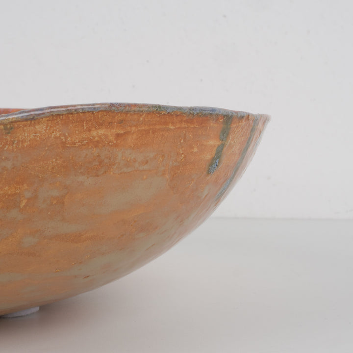 Handgemaakte keramische schaal – Melissa Velter / 33,5 x 33,5 x 8,3 cm