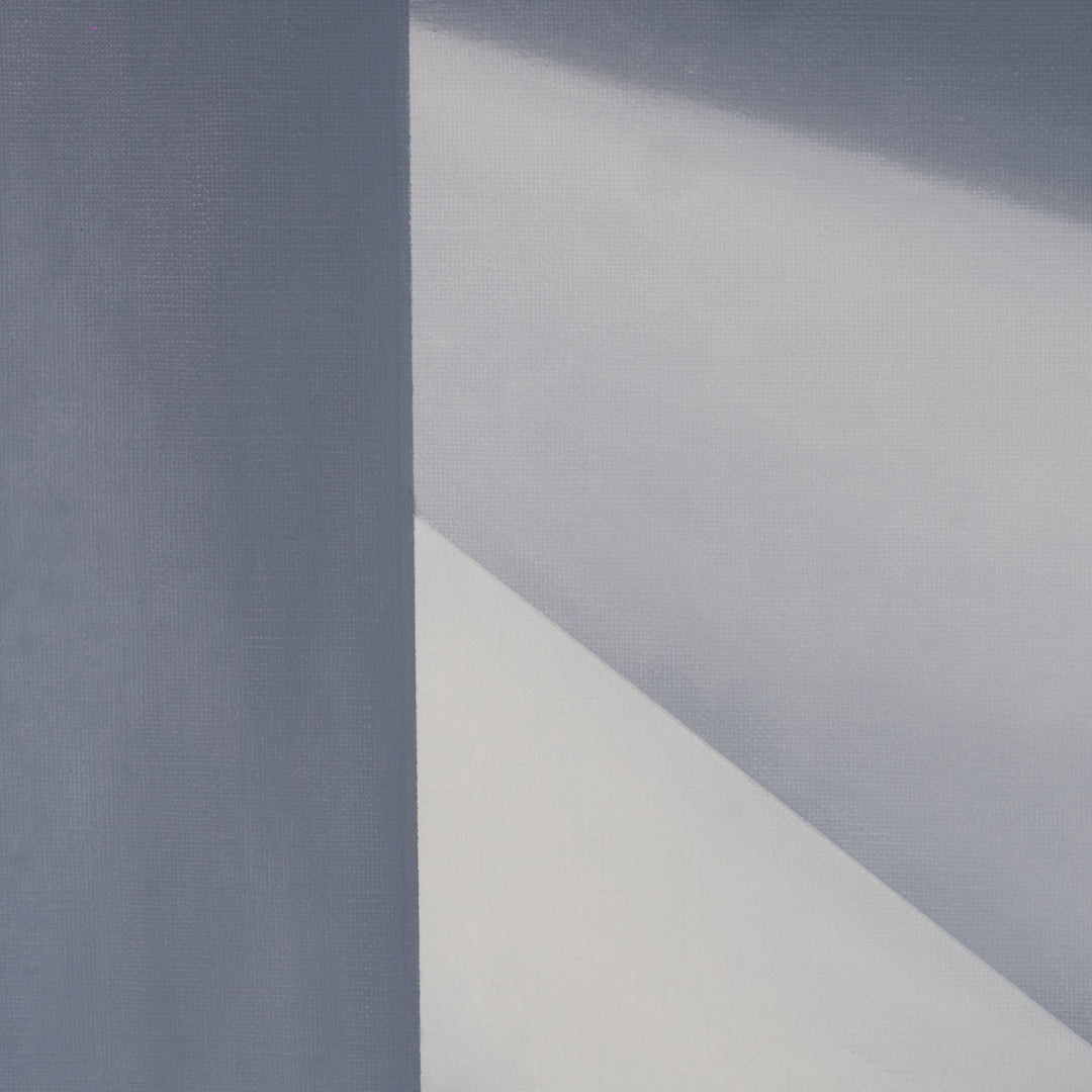 Architecturale stilte in balans – tijdloze rust voor een verfijnd interieur schilderij door Monique Coppieters / 50,5 x 70,5 cm