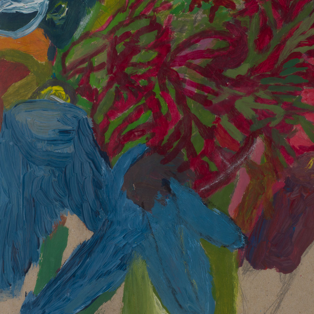 Hedendaags schilderij kleurrijk boeket – Bo Staers