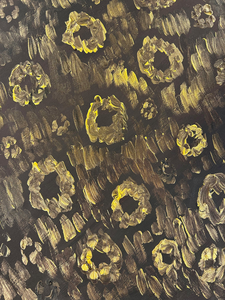 Schilderij 'Gouden Stilte' door A. Peters