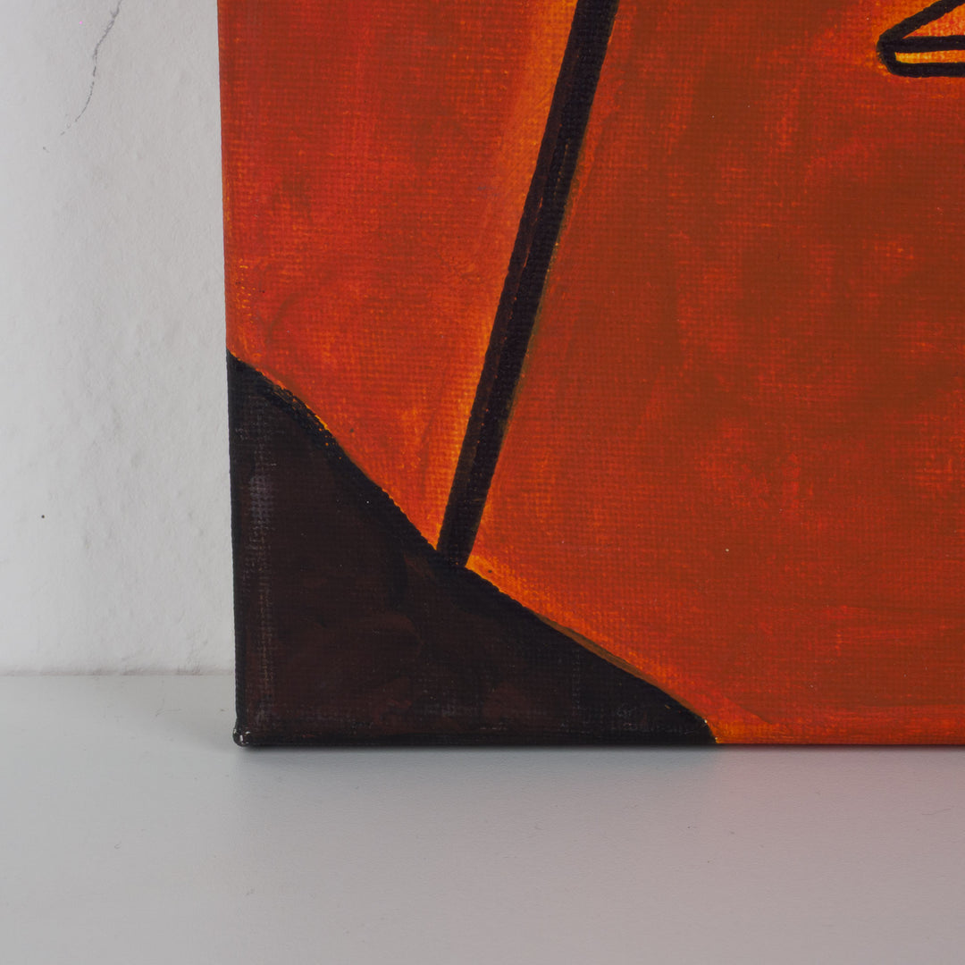 Schilderij Greta Steen – Untitled (2009)