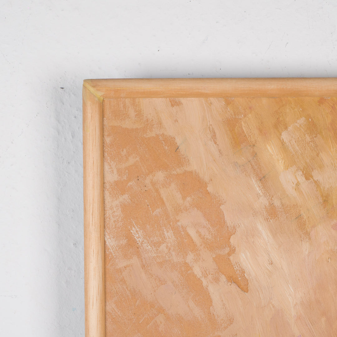 Figuratief schilderij naakt op paneel – Brita