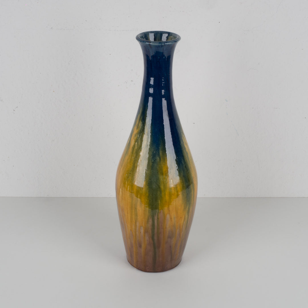 Flemish Earthenware Vase – Early 20th Century (GG3)