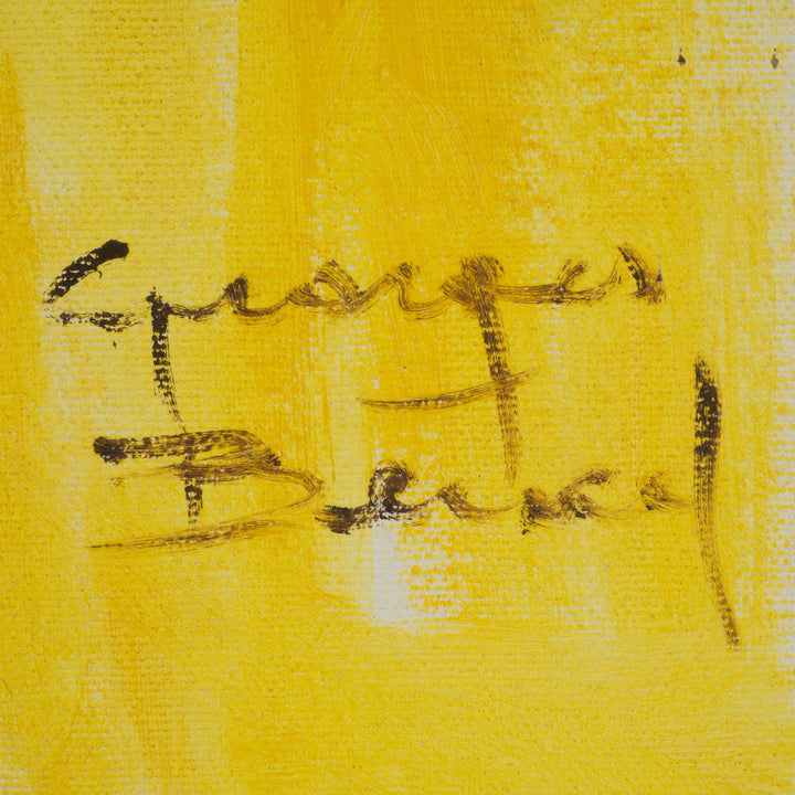 Schilderij “Staand Naakt in Geel” / 38 x 80,5cm