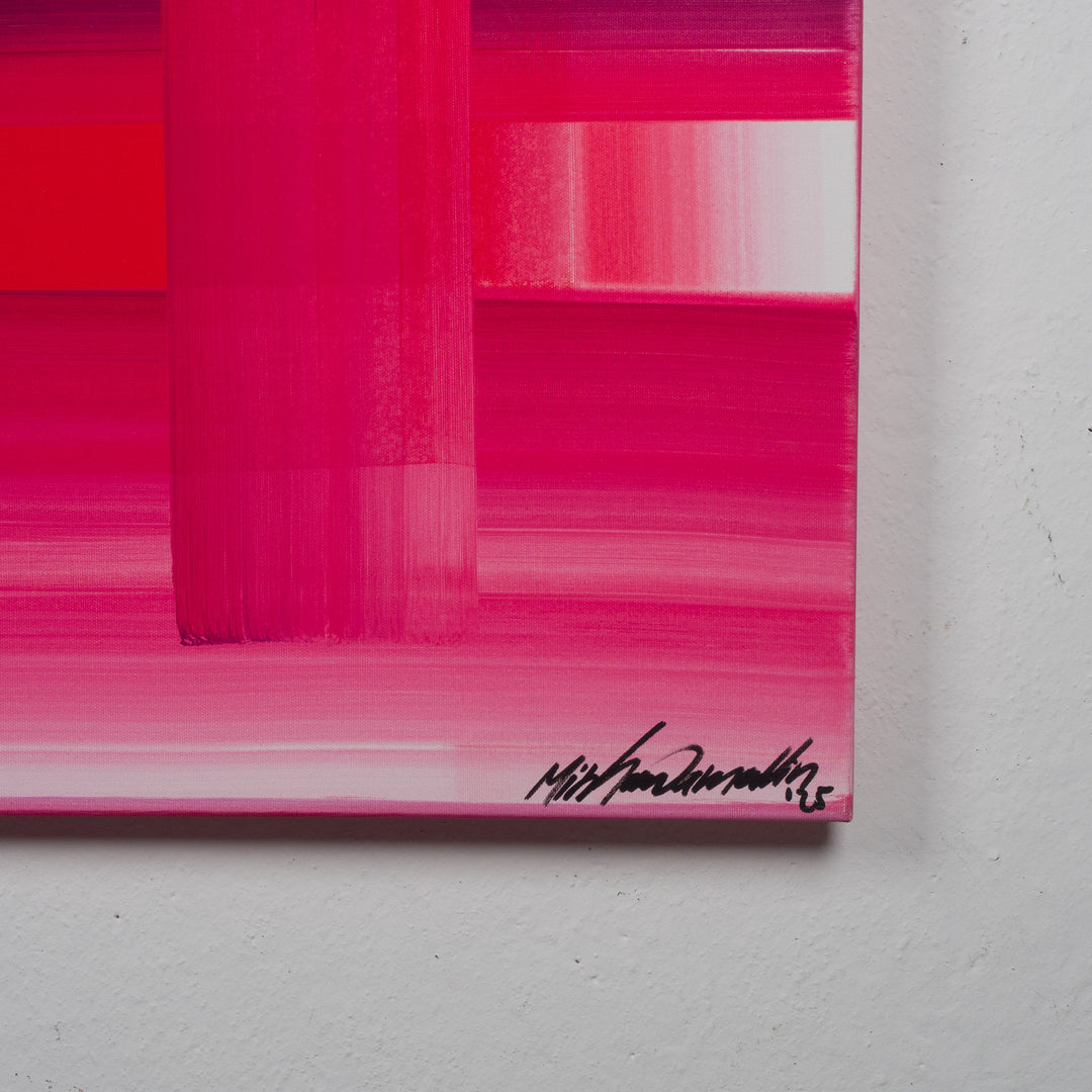 Spraypaint Library – Parscha Mirghawameddin 119,5 x 149 x 2 cm