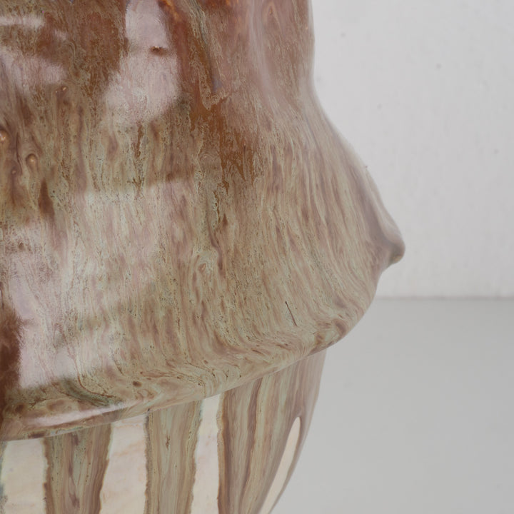 Handgemaakte keramische pot/schaal – Wouter De Coster (28 x 28 x 21 cm)