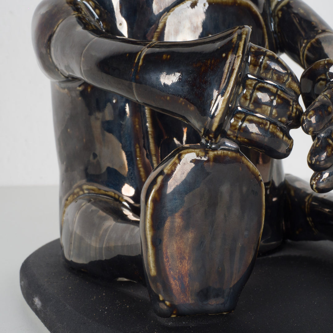 Beautiful handmade statue of Bender from Futurama