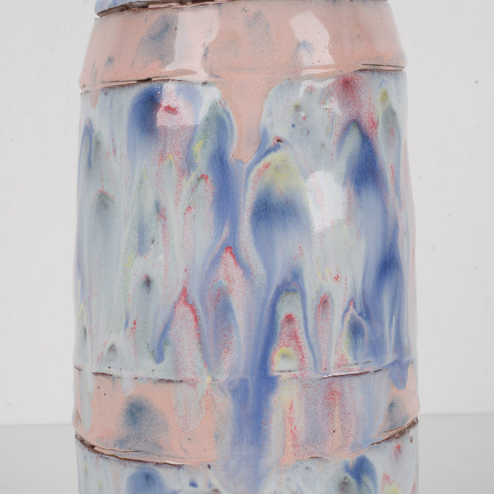 Handgemaakt keramisch object – Patrick Bennoot / 9 x 9 x 22 cm