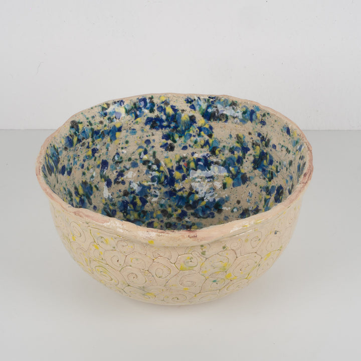 Handgemaakte keramische schaal – Kelly Blontrock /  30 x 30 x 15,5 cm