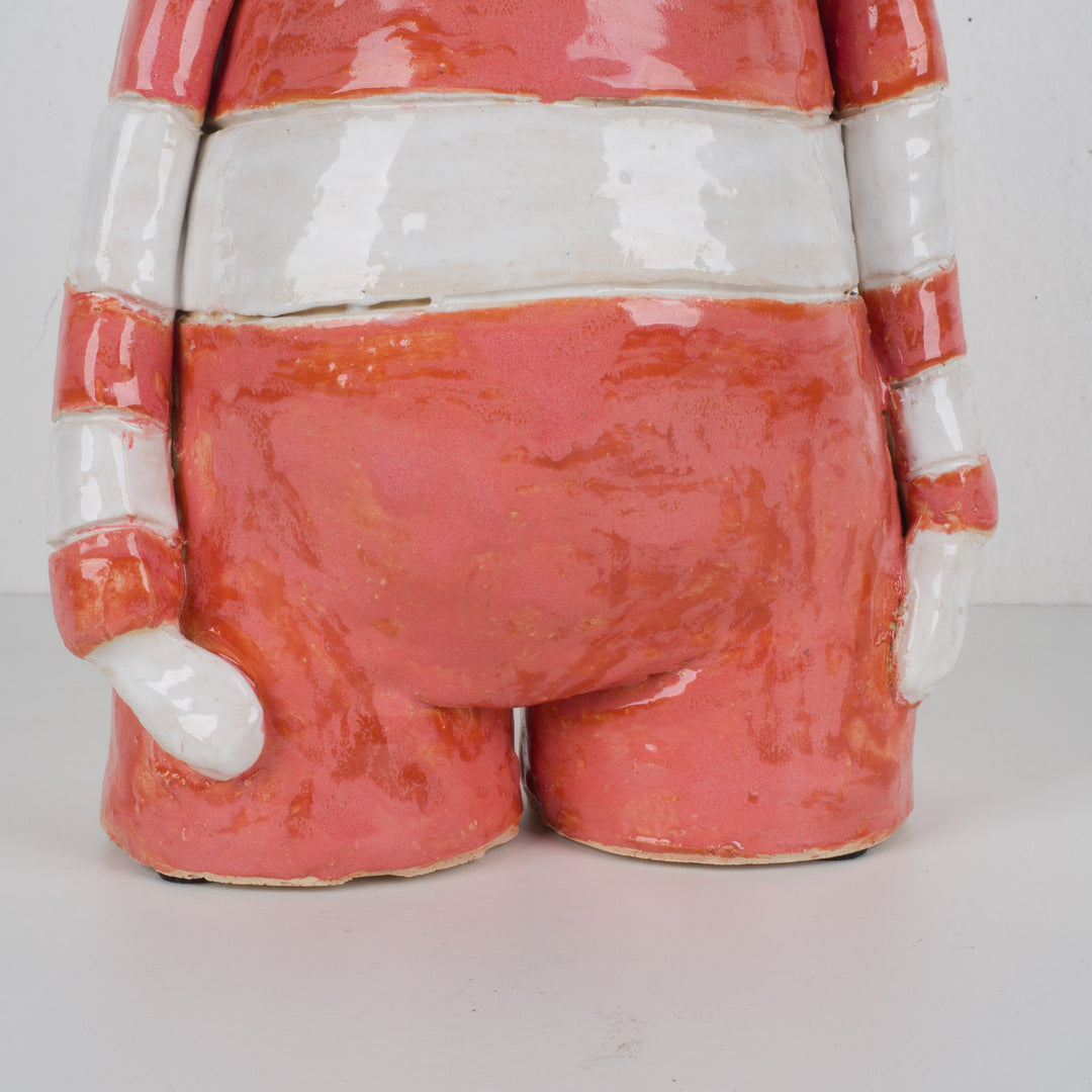 Ludiek keramisch beeld “De Duiker” – Patrick Benoot – 31 cm hoog