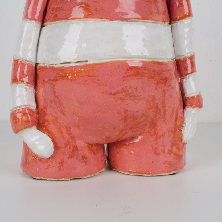 Ludiek keramisch beeld “De Duiker” – Patrick Benoot – 31 cm hoog