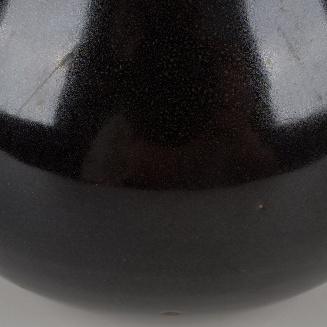 Handgemaakt Vintage Druiperglazuur Vaasje – Gesigneerd