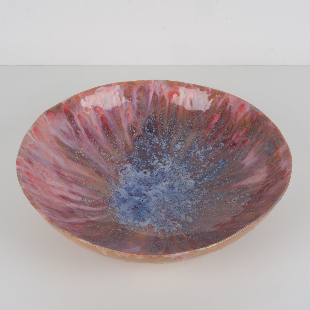 Handgemaakte keramische schaal – Melissa Velter / 33,5 x 33,5 x 8,3 cm