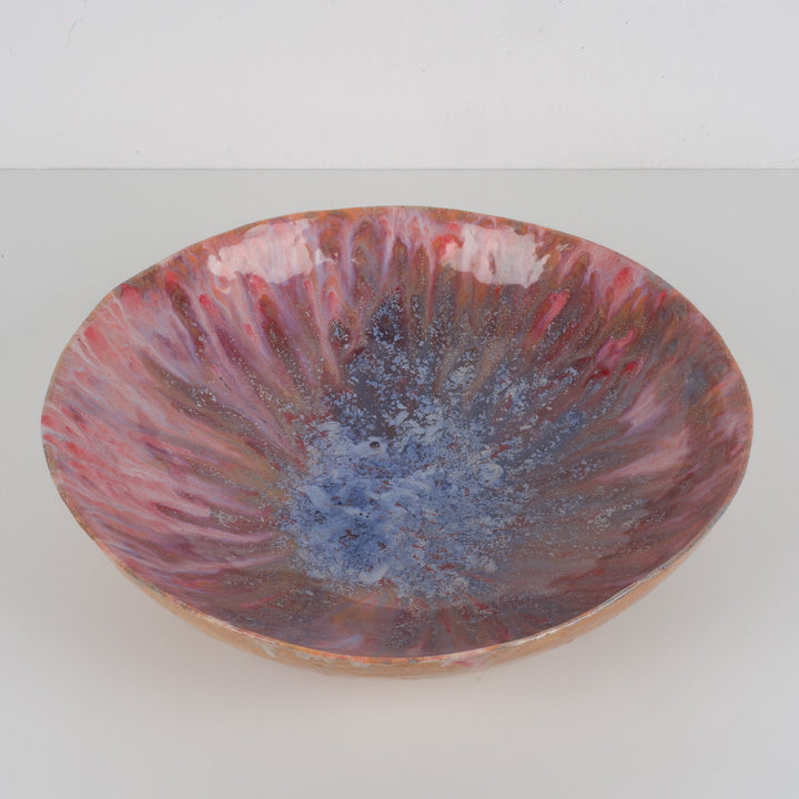 Handgemaakte keramische schaal – Melissa Velter / 33,5 x 33,5 x 8,3 cm