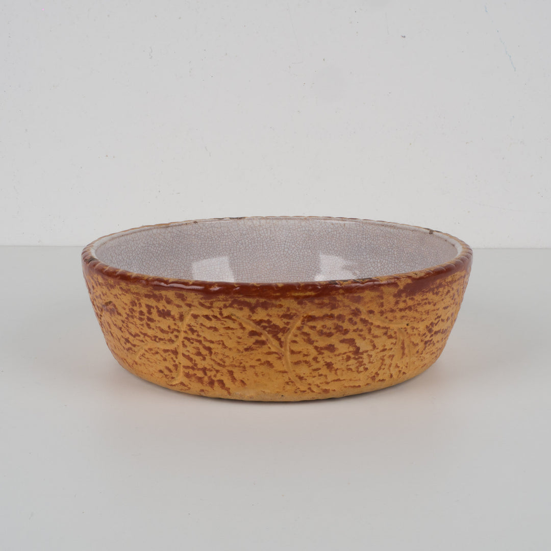 1930s Tellurite No. 5 – Cast Iron Decorative and Utility Bowl (Belgium)