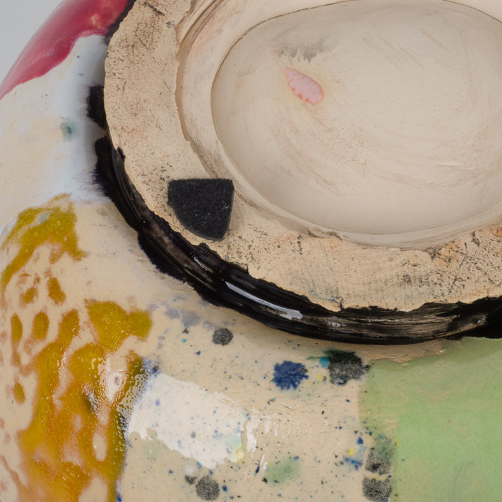 Handgemaakte kleurrijke keramische vaas – Dwayne