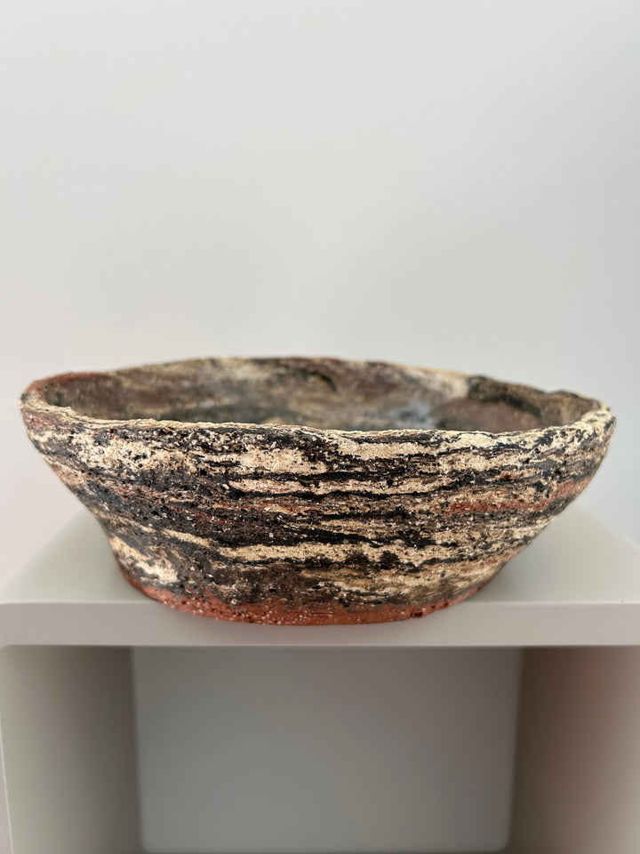Handgemaakte Keramische Schaal Berenice (2011) / 24x24,5x8 cm