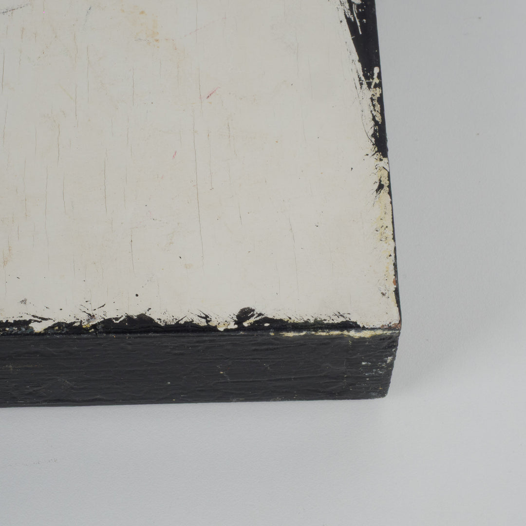 Colorful square Arabic mirror – painted and decorated