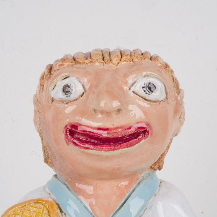 “De Tennisser – Ludiek Keramisch beeld met Karakter”