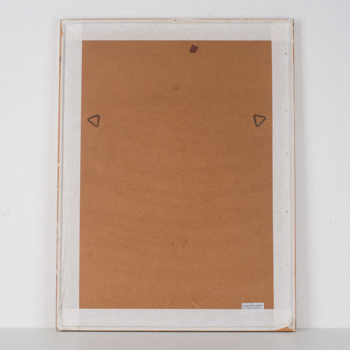 M. Gibon – Watercolor “Three People” (1970)