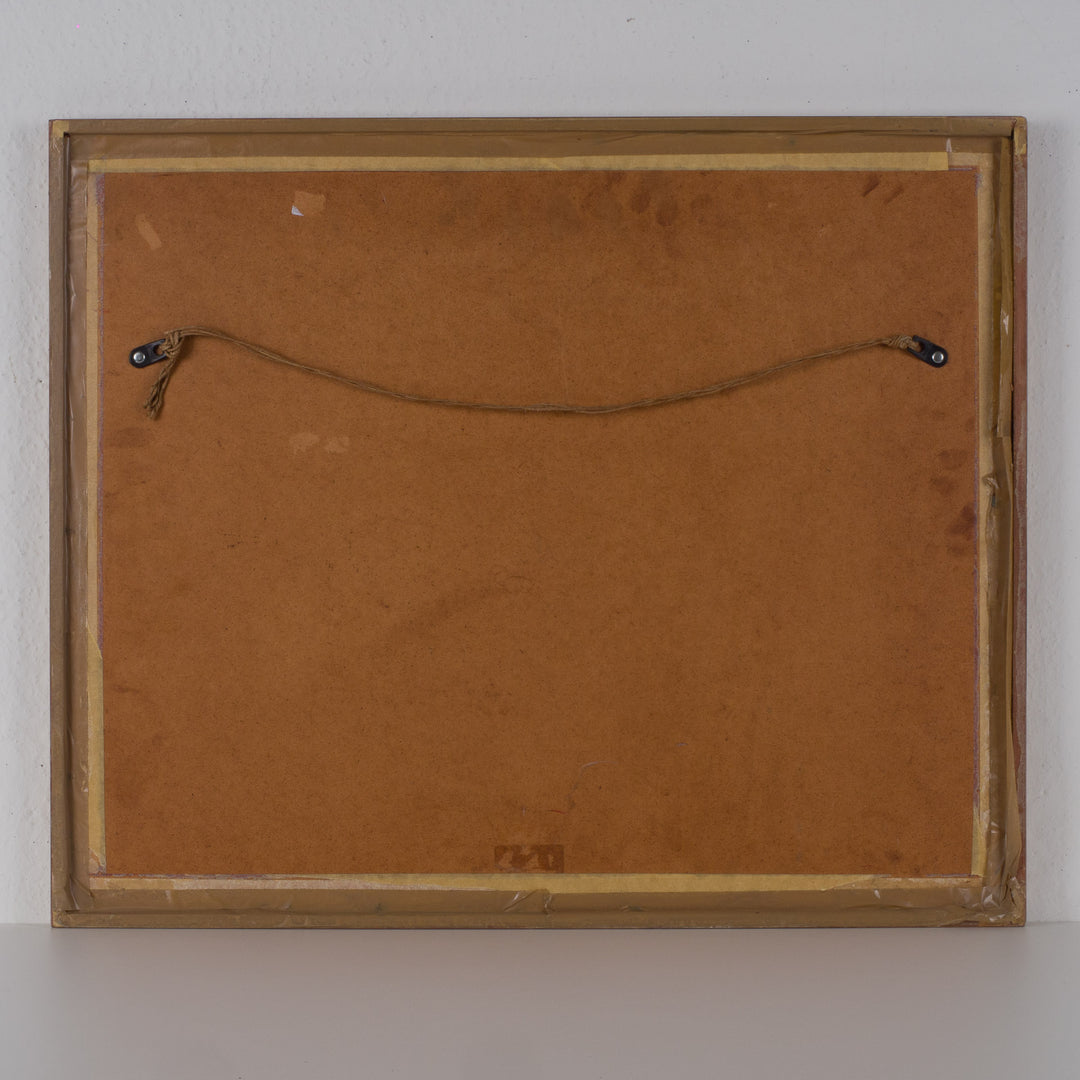 Lithografie 'Crimineel in het midden' door Alexander Calder